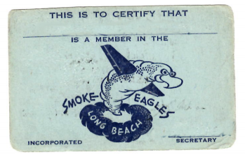 Membership card issued in Januarry 1958